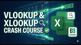 Excel Lookup Masterclass 🤯  VLOOKUP | HLOOKUP | INDEX MATCH | XLOOKUP Full Crash Course (2026) 🔥