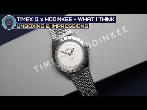 Timex Q x Hodinkee Watch Unboxing & First Impressions - A Good