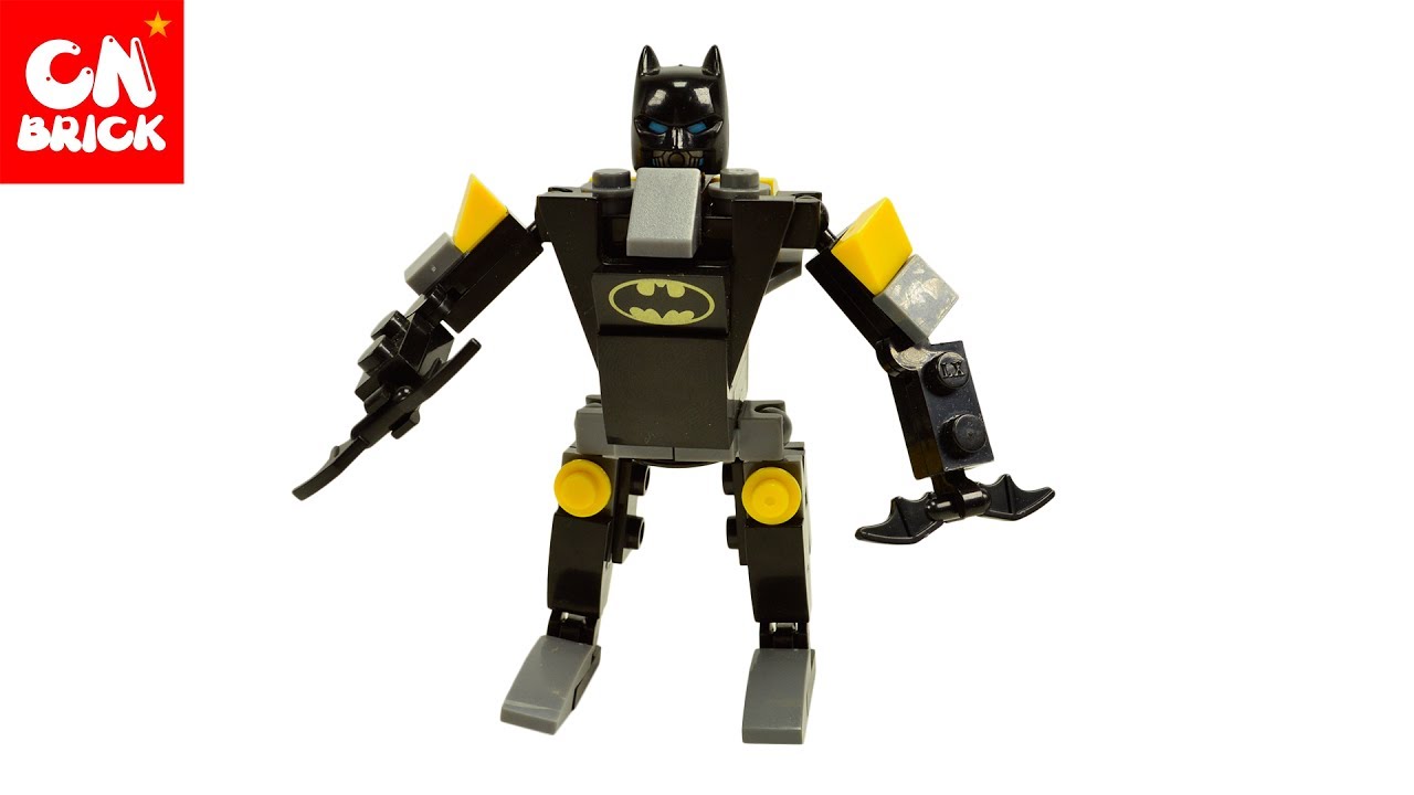 udbrud Kostume Skuldre på skuldrene LEGO BATMAN ROBOT DLP505 MOC Unofficial LEGO lego videos - YouTube