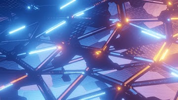 Sci fi loop animation