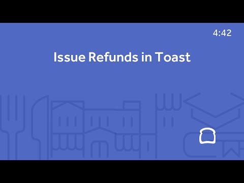 Toast Tab Refund
