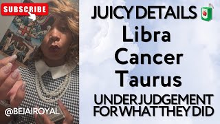 Libra, Cancer & Taurus: Under judgement for what they did to/took from you… greedy b!tch 🙄😒