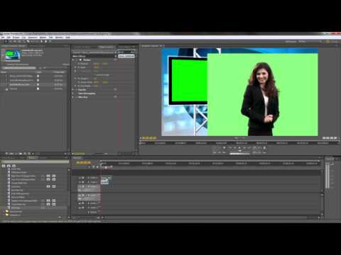 Adobe Premiere CS5 Green Screen / Chroma Key Tutorial