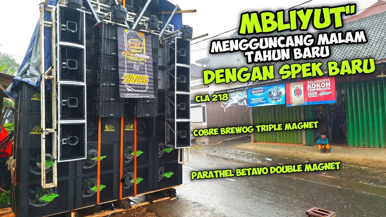 Kolaborasi Mematikan COBRE Brewog x PARATHEL x CLA🔥Spek Ampuh Terbaru  PM AUDIO 