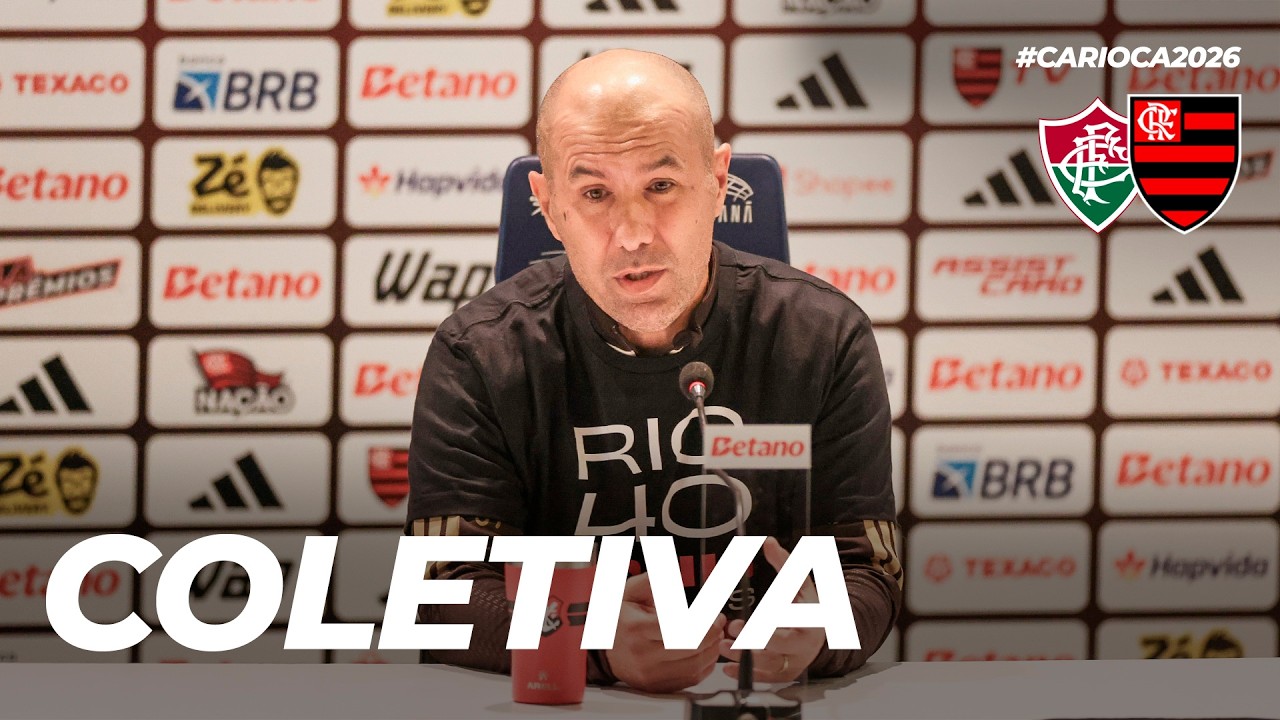 LEONARDO JARDIM | COLETIVA PÓS-JOGO | FLUMINENSE 0 (4) X (5) 0 FLAMENGO | CARIOCA (08/03/26)
