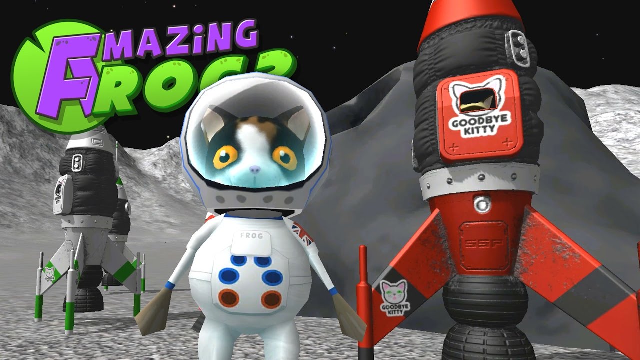 Saving Space Cats and Exploring UFOs! Let's Play The Amazing Frog