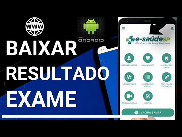 COMO CONSULTAR EXAME PELO CELULAR WEB OU ANDROID APP E-SAUDESP 