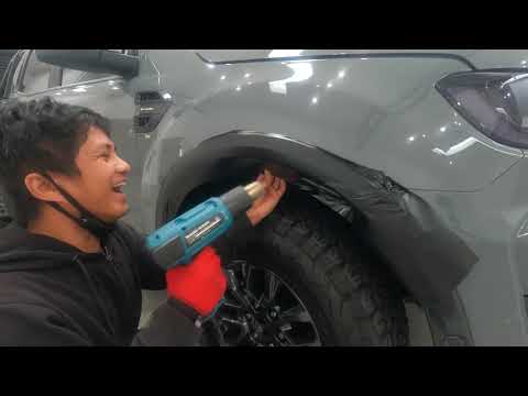 Can You Vinyl Wrap Plastic Fender Flares