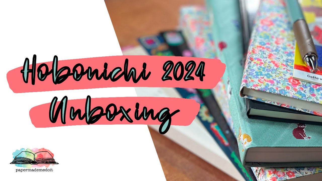 Hobonichi Unboxing 2024