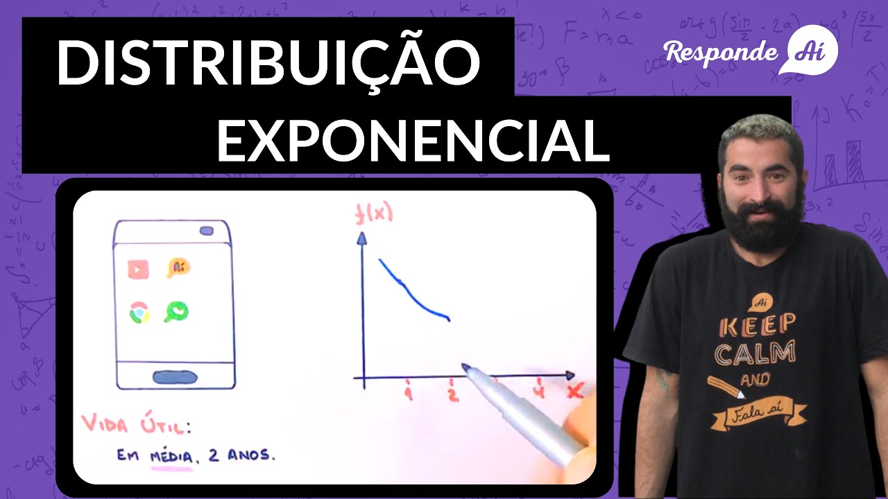 DISTRIBUIÇÃO EXPONENCIAL | Variável Aleatória Contínua | Responde Aí ...