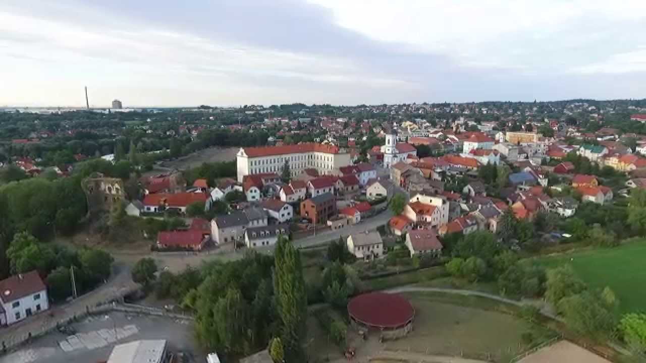 Dobré Říčany - Hrad a okolí - Letecké záběry