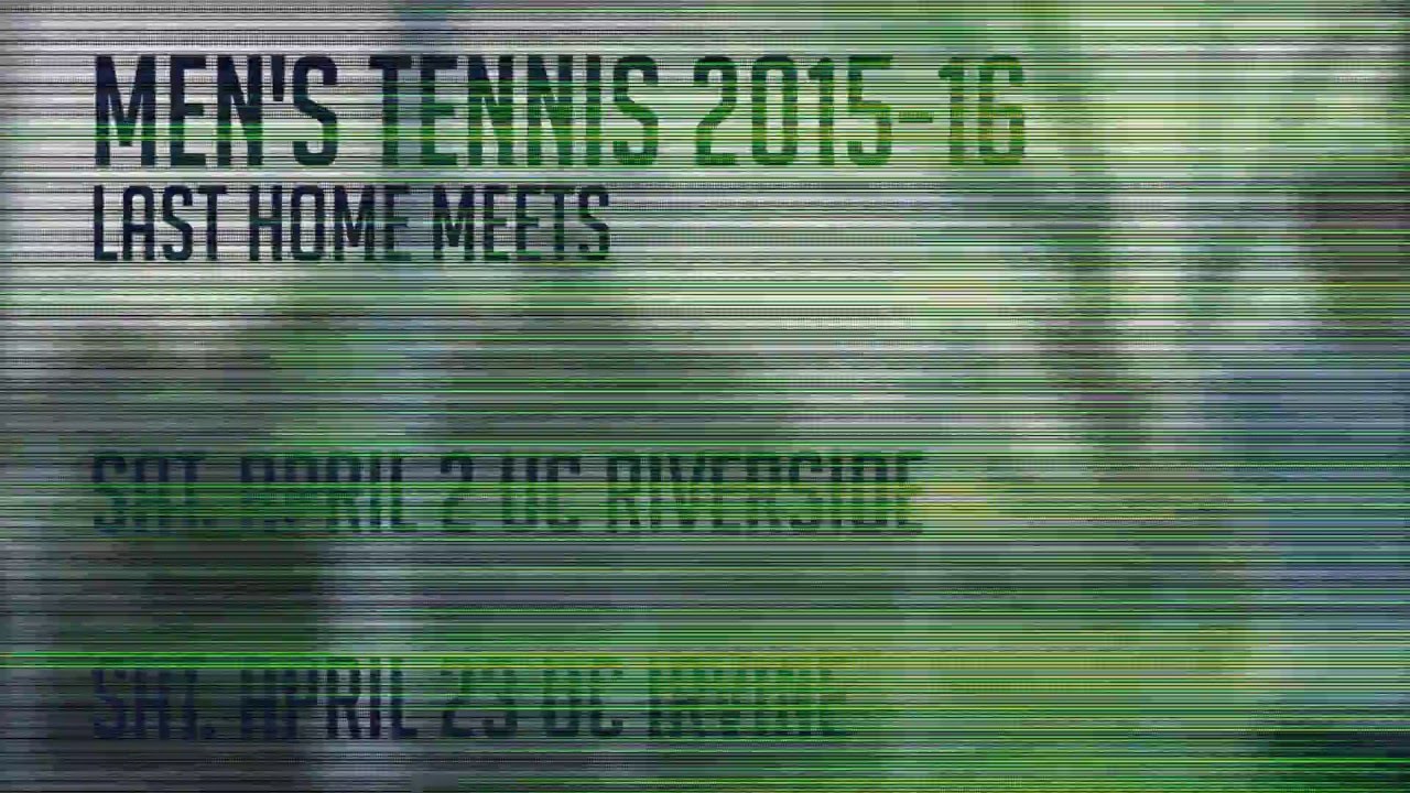 UC Davis Men's Tennis 2016