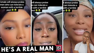 Women Saying Alex Fine Is A Good Man For Accepting Cassie's Bad Behavior