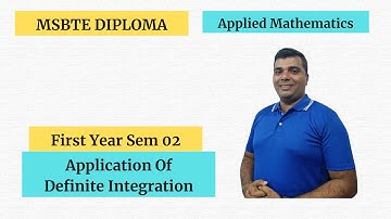 Lec 01)Introduction of application of Integration/Applied Mathematics/First Year/Semester 02.