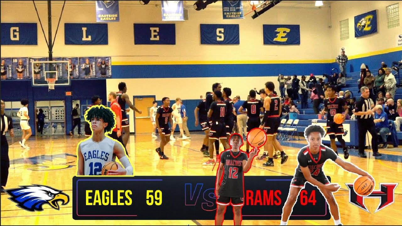 Hillcrest Rams at Eastside Eagles - High School Basketball - YouTube