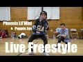 Phoenix Lil'Mini & Poppin Jun (Live Freestyle) Dancersglobal.tv