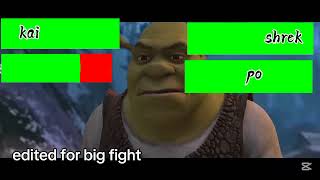 Shrek Vs Kai With Healtbars