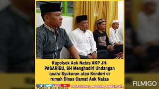 Kegiatan Polsek Aek Natas 22 Februari 2020