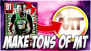 HOW TO MAKE TONS OF MT RIGHT NOW IN NBA 2K23 MYTEAM!