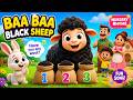 Baa Baa Black Sheep 🐑 | Fun Kids Song 🎶 | Nursery Rhymes for Children