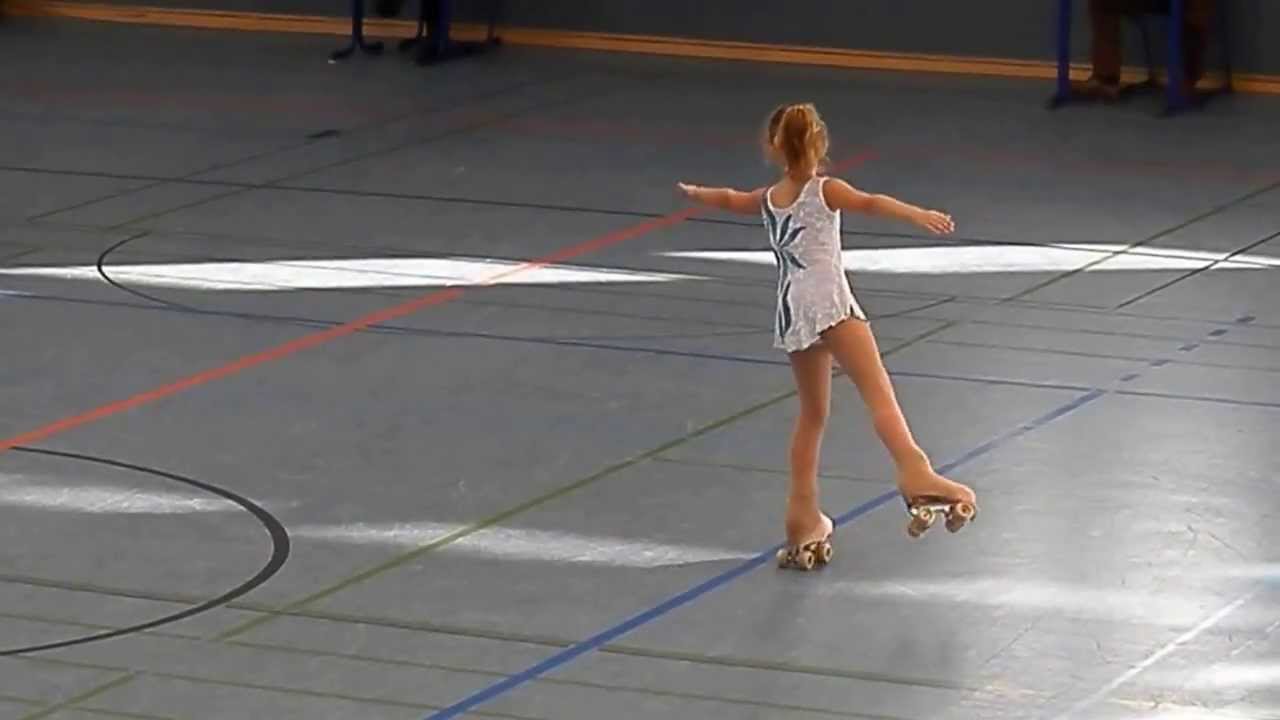 Josie Rollkunstlauf - 10. Platz Anfänger - 12. Elbe Pokal Wedel 2013