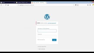Wordpress Installation Problem
