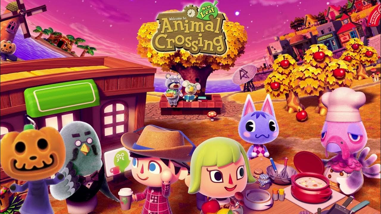 Animal Crossing New Leaf Halloween Music 10 Hours Extended YouTube