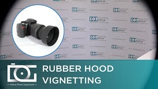 CAMERA & PHOTOGRAPHY TIPS | VIGNETTING - How To Fix It When Using a Rubber Lens Hood (Video)