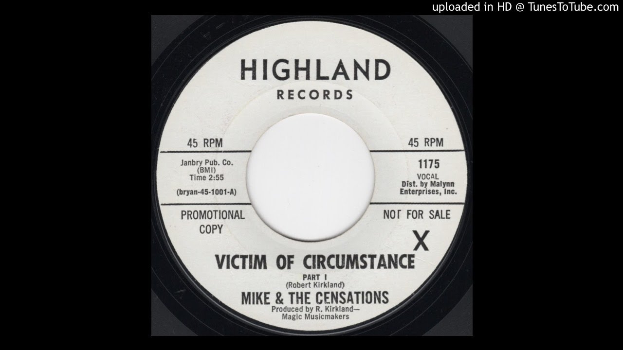 Victim of Circumstance pt. I - Mike & The Censations (HQ RE-Upload ...
