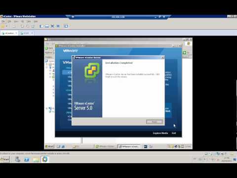 Instalando Vmware vCenter 5.0