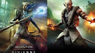 Dragon Age: Inquisition - Solas / Vivienne banter: " instruction in proper magical attacks "