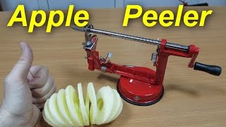 Яблокорезка, Apple Peeler, машинка для чистки и нарезки яблок!