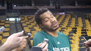 Celebrity SLAM: Rasheed Wallace, Media Availability, June 9, 2010, NBA Finals Net Worth