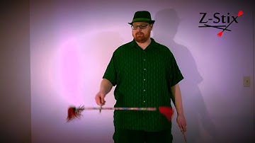 Z-Stix Flower Stick Beginner Trick Tutorial 103: One Handed Flip Flop