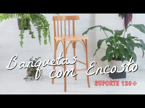 Banquetas Altas com Encosto | Suporte 120+ | Guia de Compras do AP