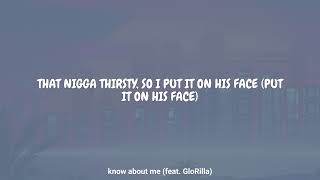 Halle - know about me (feat. GloRilla) (Lyrics)