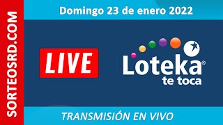 Loteka en vivo  │ Domingo 23 de enero 2022 – 7:55 PM