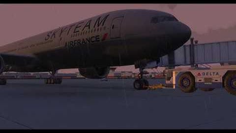 Prepar3D v4.5 |Hartsfield Jackson to Charles De Gaulle |KATL-LFPG | PMDG 77W | P3D