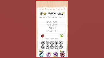 Get the biggest number possible.🤯| #braintest #puzzlegame #puzzle #ytshorts #atrangigaming