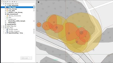 Prototype Tree Survey software with GPS functionality using Bluetooth Connectivity.
