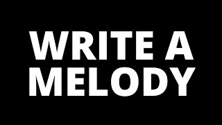 How to write a song melody using the art of phrasing