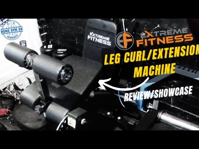 EXTREME FITNESS LEG CURL EXTENSION MACHINE 