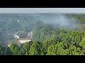Crews contain fire in wooded area of DeKalb County