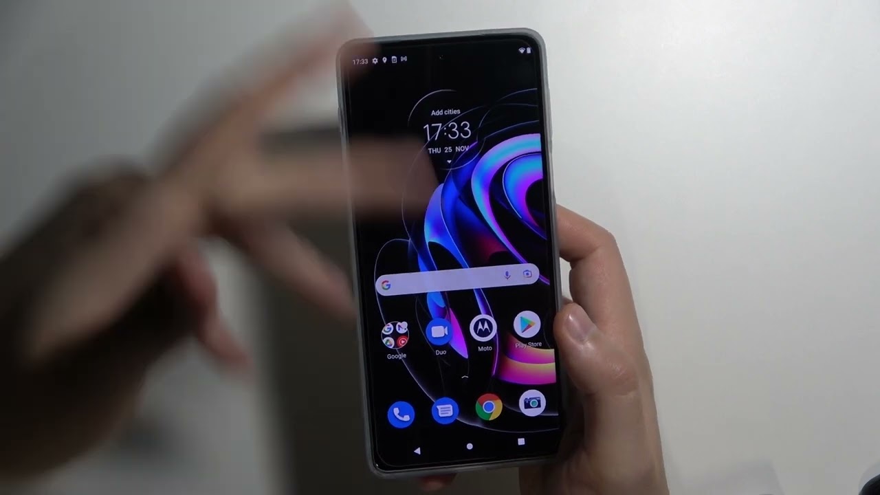 Fingerprint Sensor Test on Motorola Edge 20 Pro – Fingerprint Scanner Speed