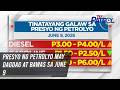Presyo ng petrolyo may dagdag at bawas sa June 9 | TV Patrol