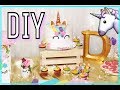 6 DIY LINDOS Y FACILES! Para Fiesta De Unicornio!