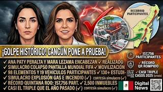 🏗️ ¡CANCÚN PREPARADO! Exitoso simulacro nacional y pescadores sufren por el sargazo 🎣