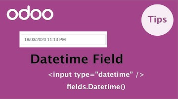 How to create DateTime Field | Datatype In Odoo | Odoo Fields Tutorial