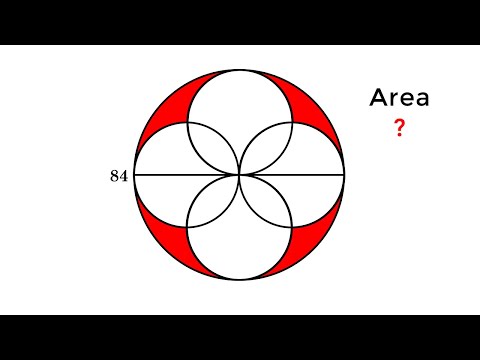 Can You Solve This Problem For 12 Year Olds In Singapore? 4 Overlapping Circles Puzzle