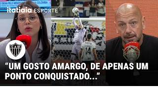 ATLÉTICO CEDE EMPATE PARA O REMO E GOLEIRO ÉVERSON LAMENTA PONTOS PERDIDOS